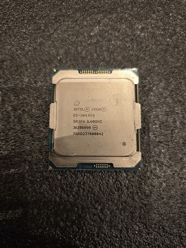 Intel xeon 2643 6 x - v4,