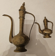 Messing Indisch 2 Kannen (ca