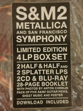 METALLICA S&M 2 Vinyl Deluxe 4Lp Box Set 2 cd Blu-ray Limited Edition limitiert