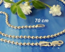 Kugelkette Silber 925 rund