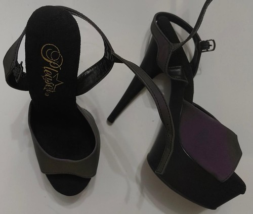 Pleaser glitzer plexi high - plexi,