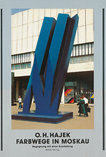 O.H. Hajek Farbwege in Moskau Ausstellung Belser Verlag Otto Herbert Hajek Kunst