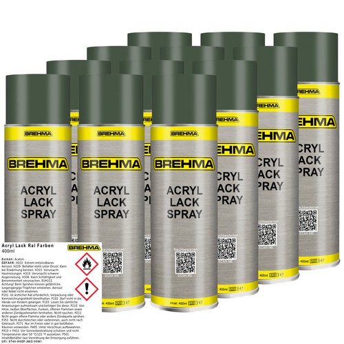 12x brehma acryl - acryl, lackspray