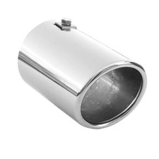 Auspuffblende Endrohr Edelstahl Rund Chrom Für MG Für Rover Für Mini Cooper
