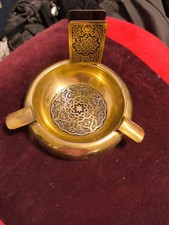 Vintage Messing Aschenbecher