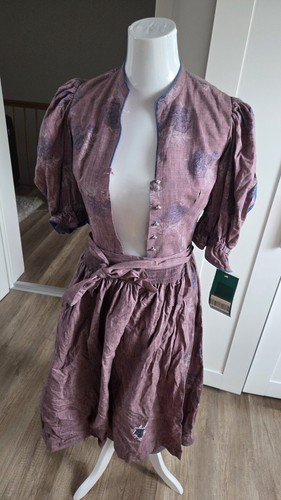 Alphorn trachtenkleid vintage - trachtenkleid,
