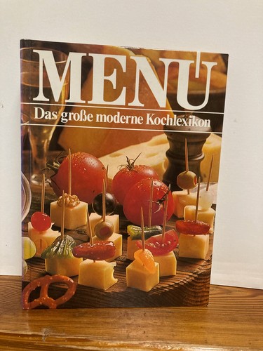 Menü das große moderne