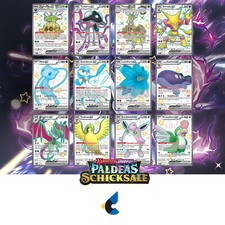 Pokemon TCG Karten Sammlung Paldeas Schicksale Full Shiny Ultra Rare Set