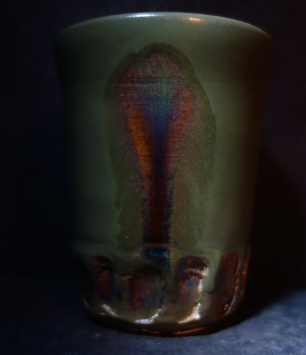 Spannender seladon yunomi - spannender,