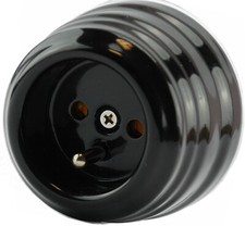 Steckdose Porzellan Aufputz