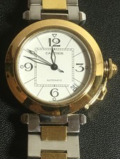CARTIER PASHA STAHL  AUTOMATIK
