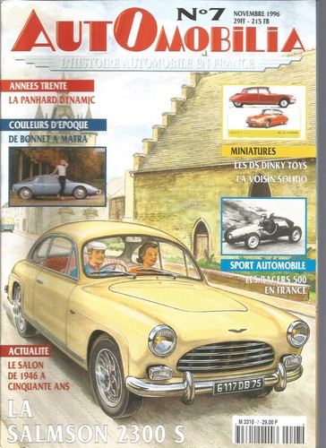 Automobilia salmson 2300 - salmson,