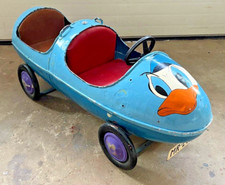 Karussellauto Antik Kinderkarussell Blech Auto 50er Tank?