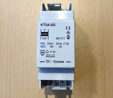 TC-System KT2A-SG Klingeltransformator 8V 2 A