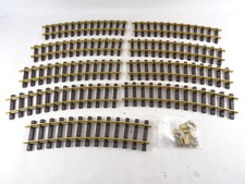 Trainline Gleis-Konvolut für Gartenbahn, neuwertig, 9 gebogene Gleise R2