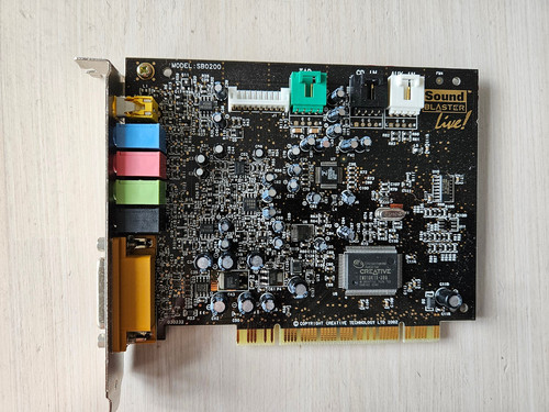 Creative sound blaster live - sound,