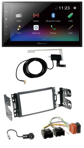 Pioneer dab mp3 - dab, 2din