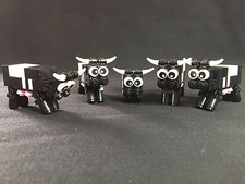 Lego 5x Kühe, Kuh, Tier