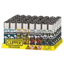 48 Feuerzeuge CLIPPER LARGE