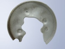 Ankerblech Hitzeschutzblech rechts hinten original Audi A5 8T B8 Abdeckblech