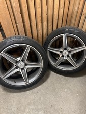 Original Mercedes Benz (18") AMG Felgensatz mit Pirelli Sommerreifen "Neuwertig"