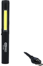 KS TOOLS LED COB Stripe Inspektionslampe 350 Lumen mit UV-Spot LED und Laserp...