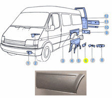 Reparaturblech Endblech außen