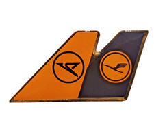 Lufthansa Condor Airlines Doppel Seitenruder Tail Kooperation Pin Metall