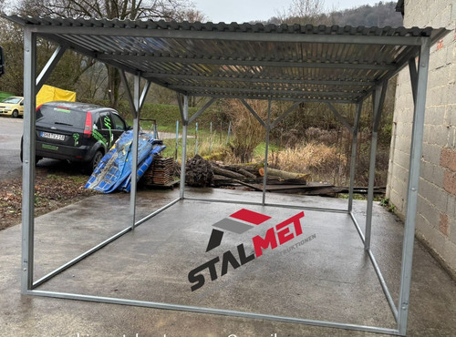 Carport 3x7x2 25m unterstand - +carport, 3x7x2,25m