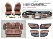 ✅✅✅BMW F11 Komfort Leder Dakota Zimtbraun Beheiztes Sitzset 12/07 S456A S FS