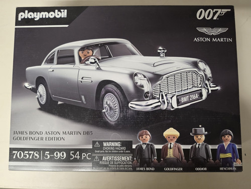 Playmobil 007 aston - 007, martin