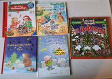 Kinder Bücher Set Weihnachten,  Wimmelbuch Wieso Weshalb Warum, Erstleser, ab 3 