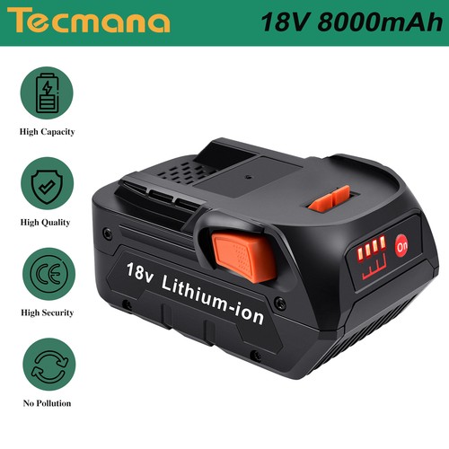 8000mah 18v ion - 18v, li-ion