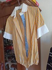 Blusenbody ital. Gr. 44 dt. Gr. 36/38 von Caliban