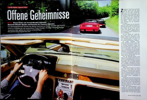 Motor klassik 2003 - motor, maserati
