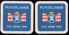alter Bierdeckel Puntigamer