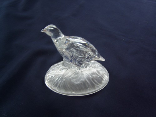 Rebhuhn glasfigur huhn figur - glasfigur,