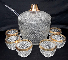 Bowle Set Kristall mit 6