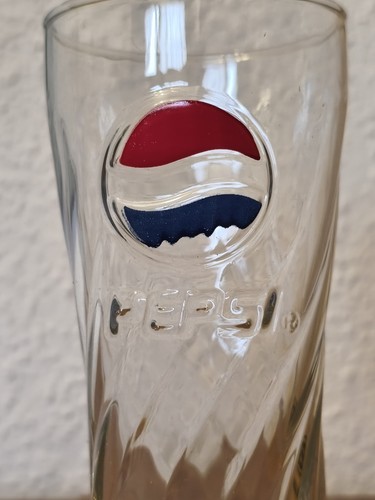 Vintage pepsi gläser - swirl, 6