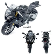 1:12 BMW S1000RR Motorrad Modell Die Cast Motorrad Spielzeug Sammlung Schwarz