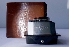 Edixa Lichtschacht für Mat-Reflex etc., mit Lupe und original Lederetui