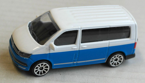 Majorette bus blau weiß - vw, blau/weiß