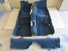 BMW E36 Compact schwarzer Innenraumteppich, 51.47-8146817, 51.47-8146821.