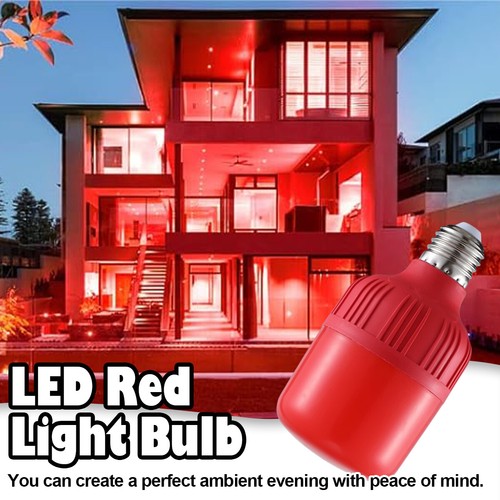 E27 led glühbirne rote - e27,