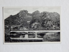 Mayschoss: Partie an der Ahr m Saffenburg. Verlag Schöning. AK1527