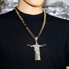Large Jesus Redeemer Pendant