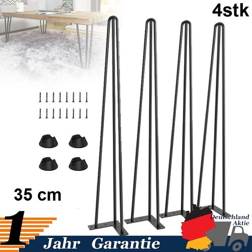 Haarnadelbeine tischbeine - 4x,