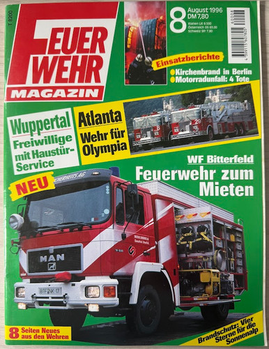 Feuerwehr magazin 8 - feuerwehr,