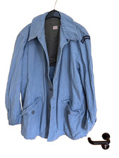 Schwedische Zivilschutzjacke blau C54 Civilförsvaret  Armee Army Vintage Militär