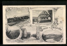 AK Hitzerode, Gastwirtschaft v. Adolf Hupfeld, Dorfstrasse, Fürstenstein 